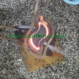 Customized coil for camshaft induction hardening