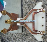 twin tailstocks induction quenching