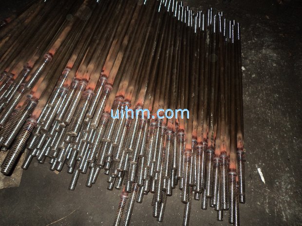 induction forging for ends of axles induction forging for ends of axles