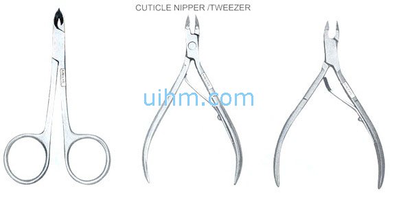induction hardening beauty instruments (cuticle nipper tweezer) induction hardening beauty instruments (cuticle nipper tweezer)