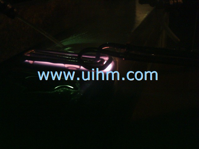 6 meters metal track 感应加热 treatment