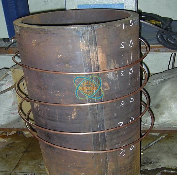 超音频感应加热 46cm steel pipe1