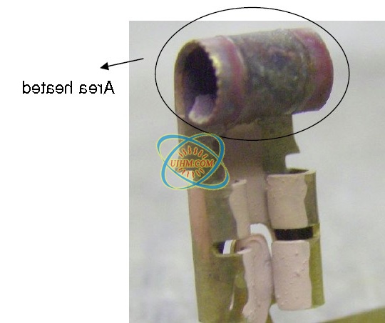 Induction Annealing Brass Contact