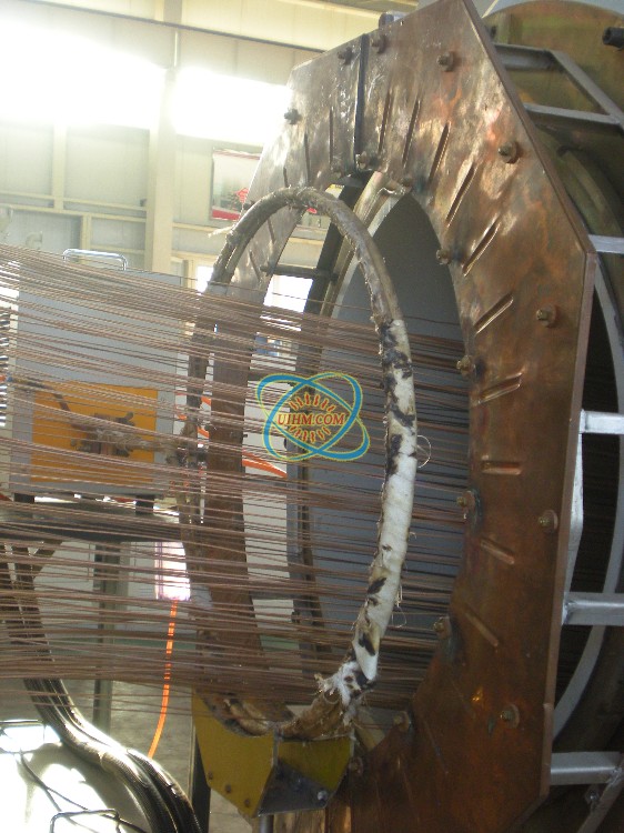 感应加热 for Cluster of copper wire 