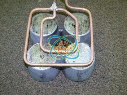 Heat aluminum molds Heat aluminum molds