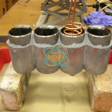 中频淬火炉加热到直流电压为450v时跳闸？