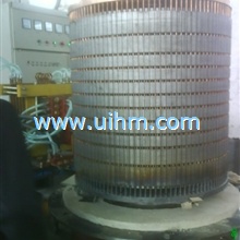 感应钎焊的底部的马达