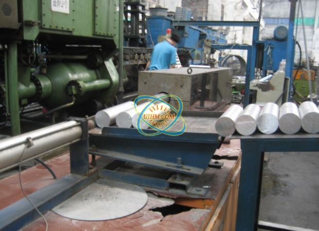 induction foring aluminum bar