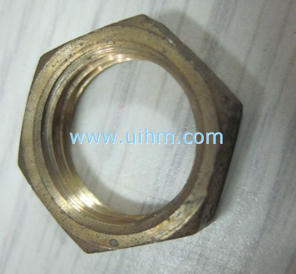 induction brass brazing nut induction brass brazing nut