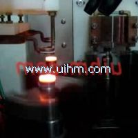 超高频高机和定制双感应圈对双轴同时淬火