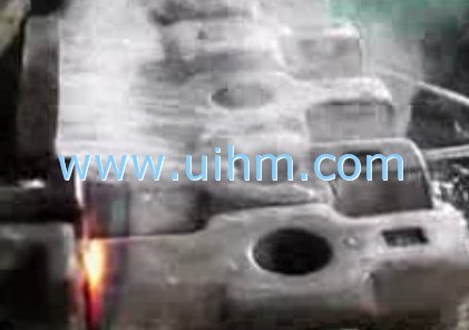 羊角锤(锤子)的高频淬火