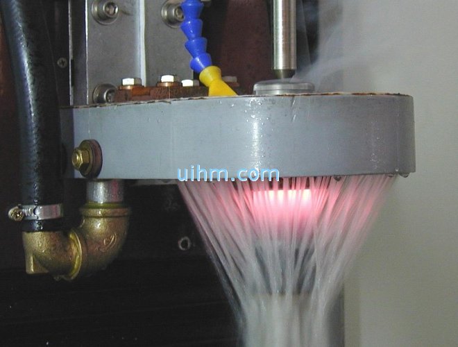 induction quenching with custom-design inductor induction quenching with custom-design inductor