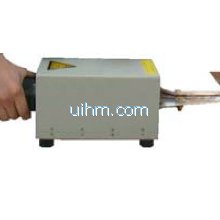 portable handle head machine of air cooled DSP induction heater