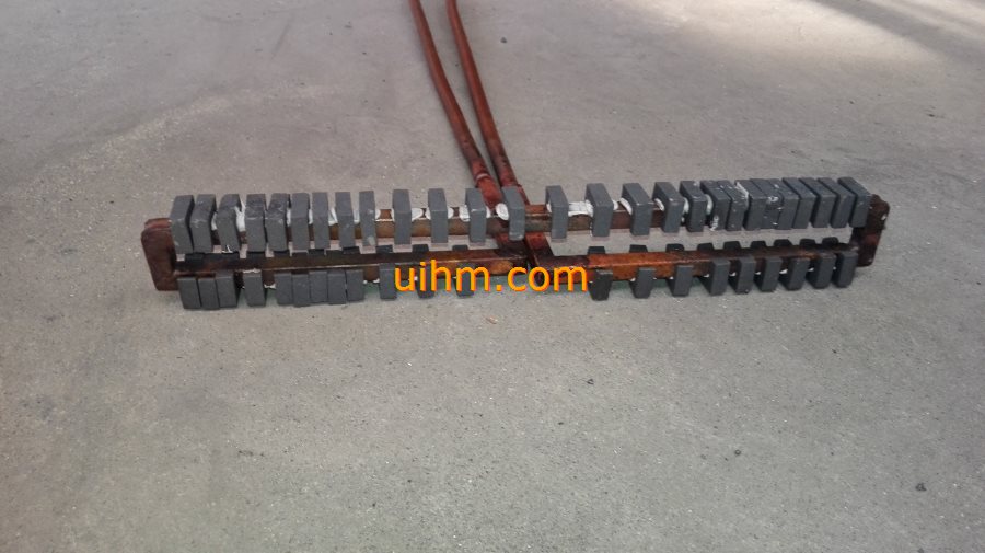 customized induction with ferrite magnetic core for quenching works (2) customized induction with ferrite magnetic core for quenching works (2)