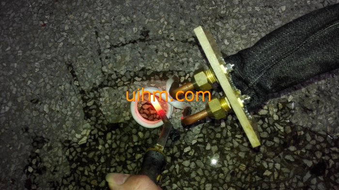 custom-design water cooled handheld round shape flexible induction coil (without transformer) custom-design water cooled handheld round shape flexible induction coil (without transformer)