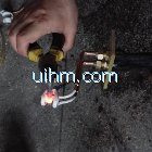 custom-design water cooled handheld U shape flexible induction coil (without transformer)
