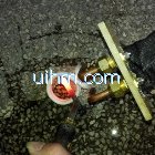 custom-design water cooled handheld round shape flexible induction coil (without transformer)