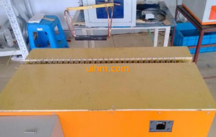 auto HF induction soldering for check valves, couplings, distributors (2) auto HF induction soldering for check valves, couplings, distributors (2)