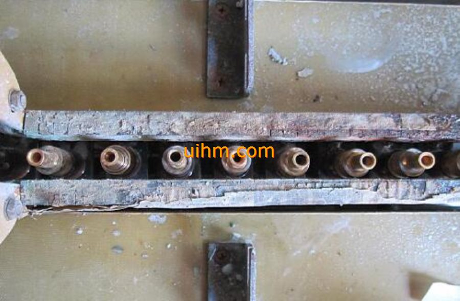 auto HF induction soldering for check valves, couplings, distributors (5) auto HF induction soldering for check valves, couplings, distributors (5)