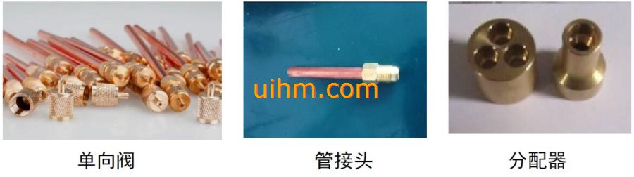 auto HF induction soldering for check valves, couplings, distributors (7) auto HF induction soldering for check valves, couplings, distributors (7)