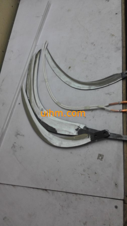 induction hardening knife edge (1) induction hardening knife edge (sickle blade)
