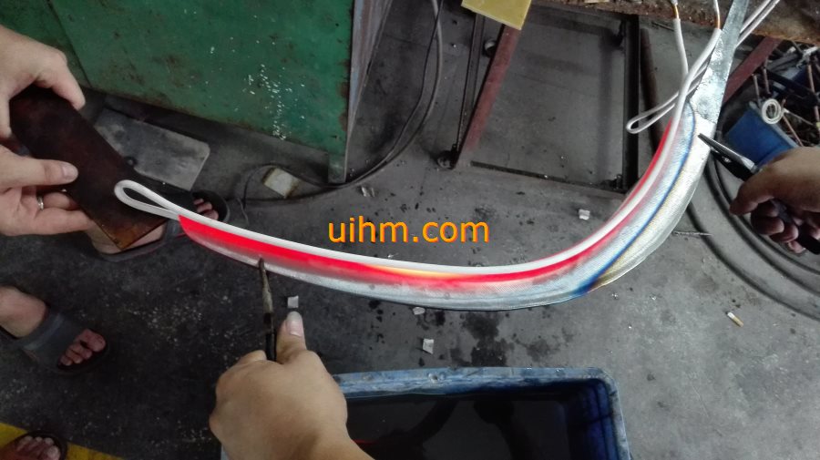 induction hardening knife edge (5) induction hardening knife edge (sickle blade)