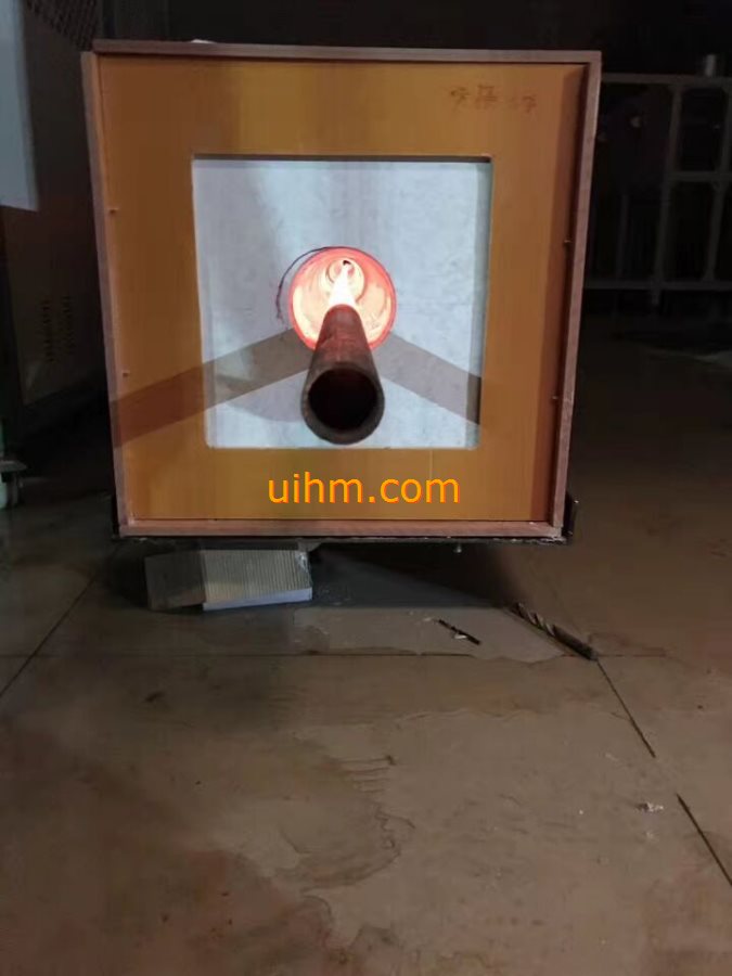 induction tempering long steel rod with customized series connection induction coil_1 induction tempering long steel rod with customized series connection induction coil_1