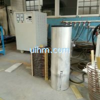 customized MF induciton heater for preheating aluminium rods