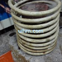 induction forging copper rods by MF machines (11)