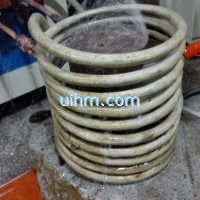 induction forging copper rods by MF machines (12)