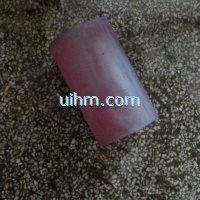 induction forging copper rods by MF machines (2)