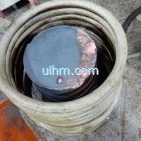 induction forging copper rods by MF machines (7)