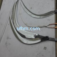 induction hardening knife edge (sickle blade)