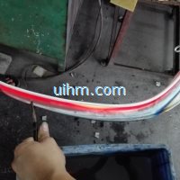 induction hardening knife edge (sickle blade)