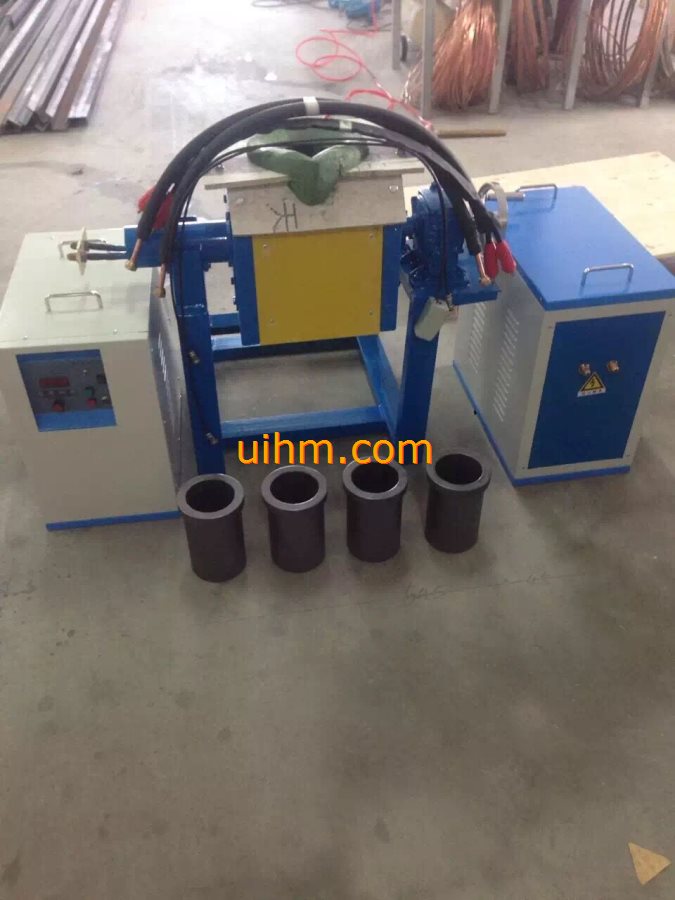 MF induction melting machine for melting copper MF induction melting machine for melting copper
