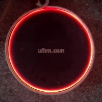 induction heating 42crmo steel plate edge for aircraft testing (2)