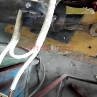 induction jointing copper connector to steel pot (1)
