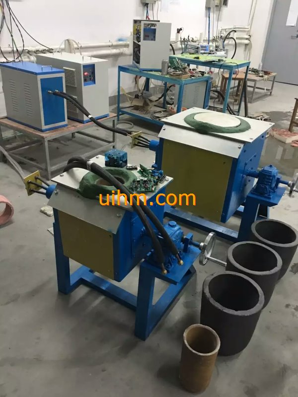 induction melting furnace (14) induction melting furnace (14)