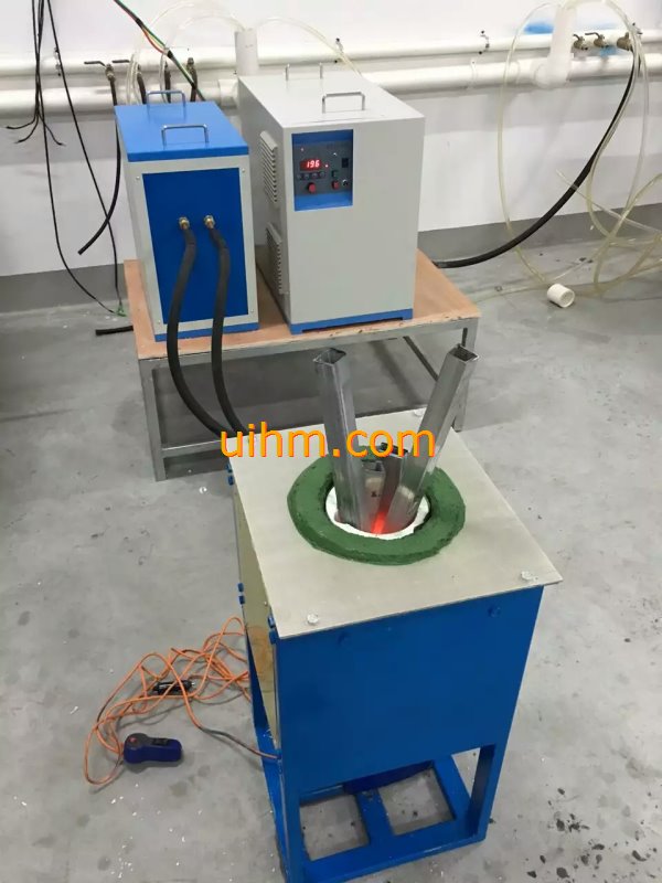 return-blank type induction furnace for melting SS-Steel (1)