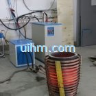 induction melting machine with carborundum crucible