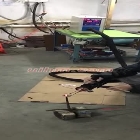 customized flexible handheld induction coil with 25KW induction power supply